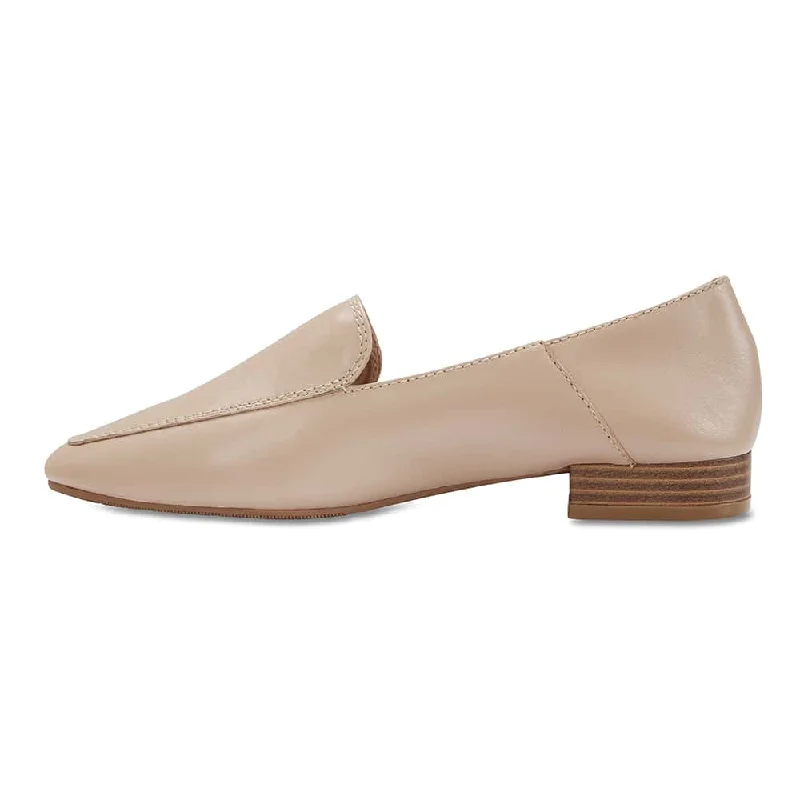 Braxton Loafer in Nude Leather