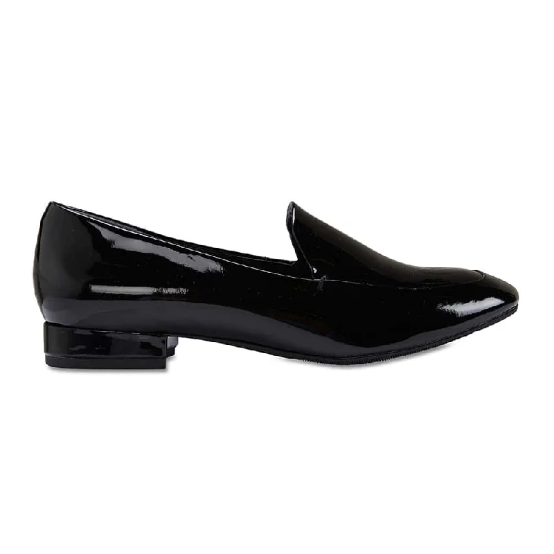 Fifi Loafer in Black Patent