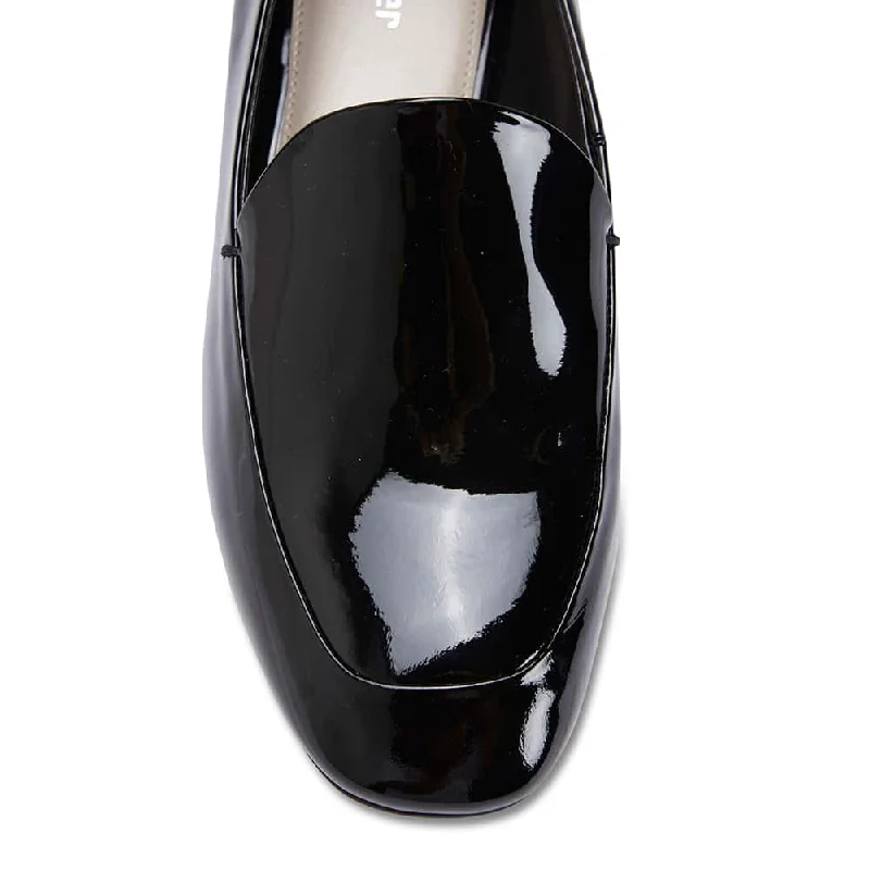 Fifi Loafer in Black Patent