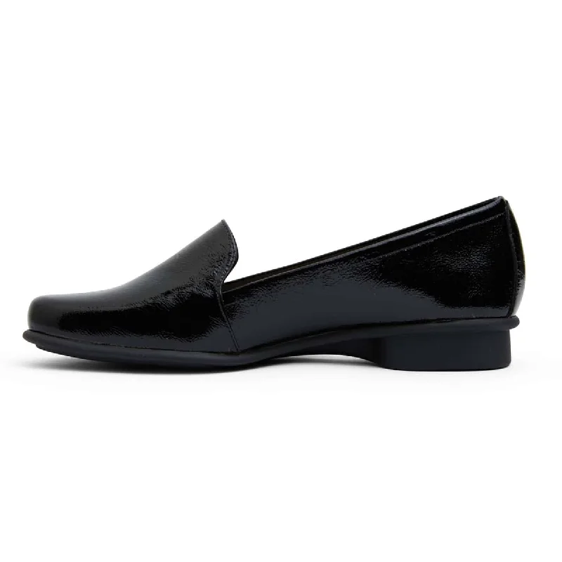 Knox Flat in Black Patent