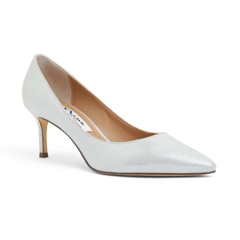 Nina60 Heel in Silver