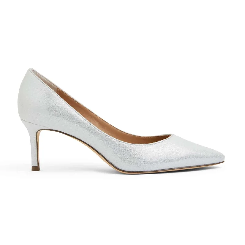 Nina60 Heel in Silver