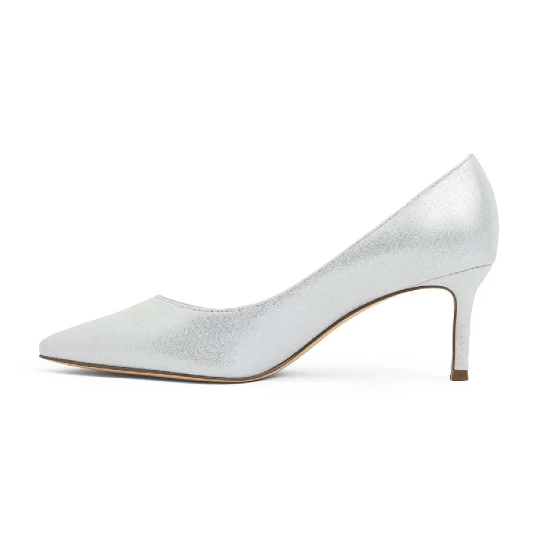 Nina60 Heel in Silver