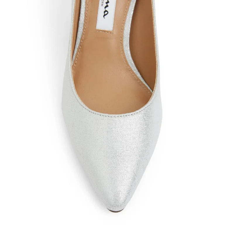 Nina60 Heel in Silver