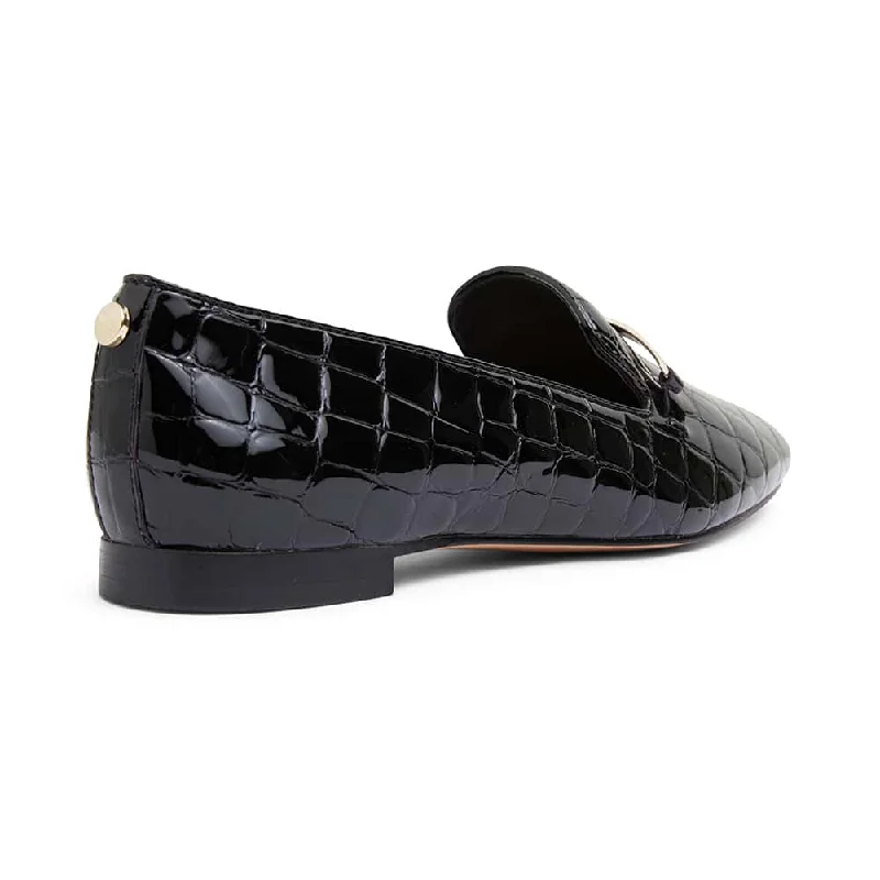 Quantum Loafer in Black Leather