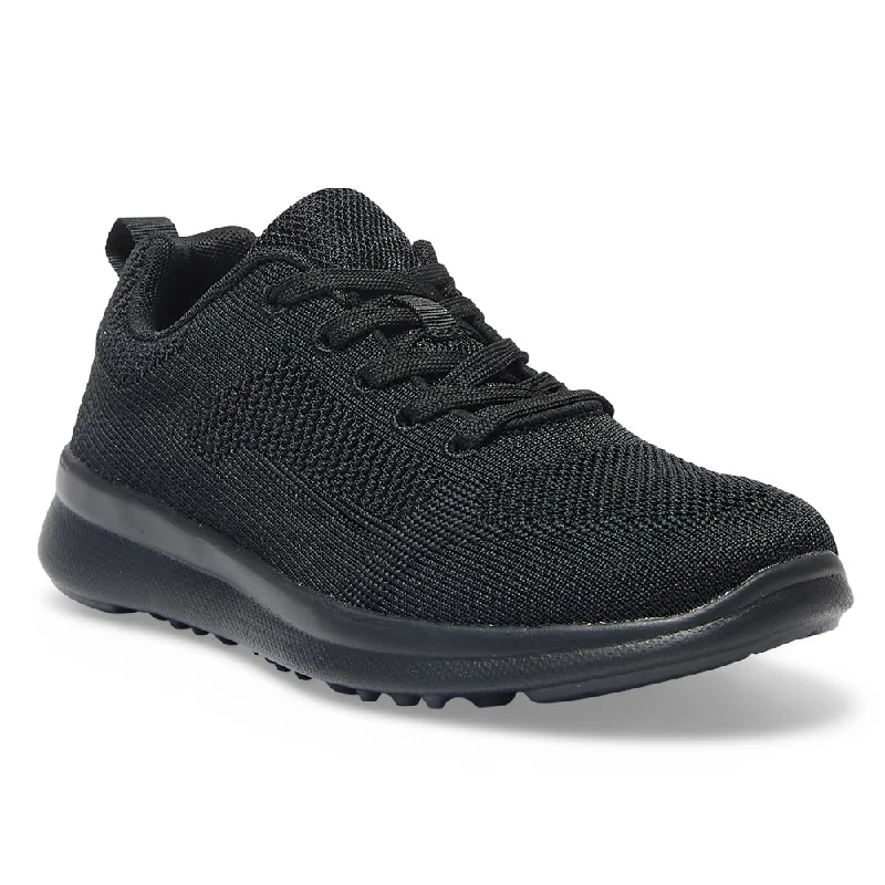 Quantum Sneaker in Black On Black