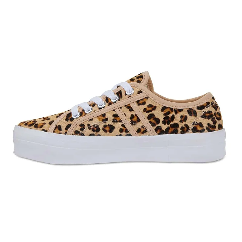 Slater Sneaker in Ocelot Pony Hair