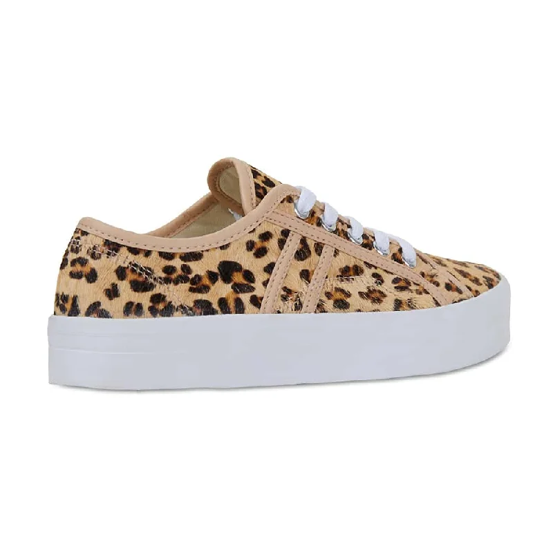 Slater Sneaker in Ocelot Pony Hair