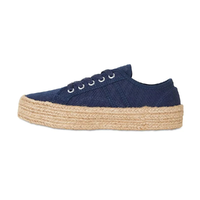 Static Sneaker in Navy Canvas