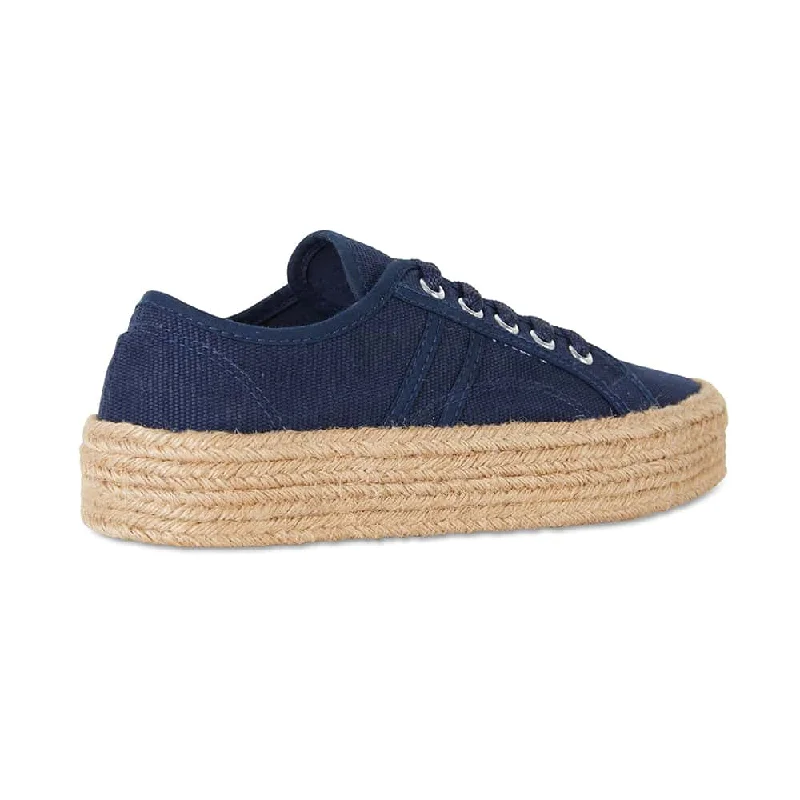 Static Sneaker in Navy Canvas