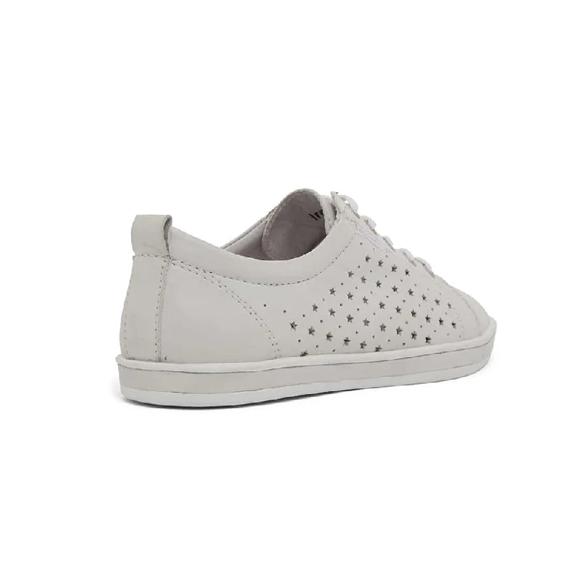 Warwick Sneaker in White Leather