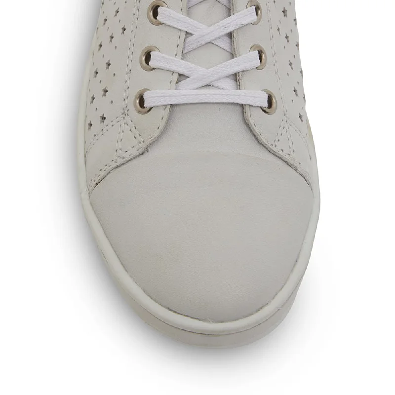 Warwick Sneaker in White Leather