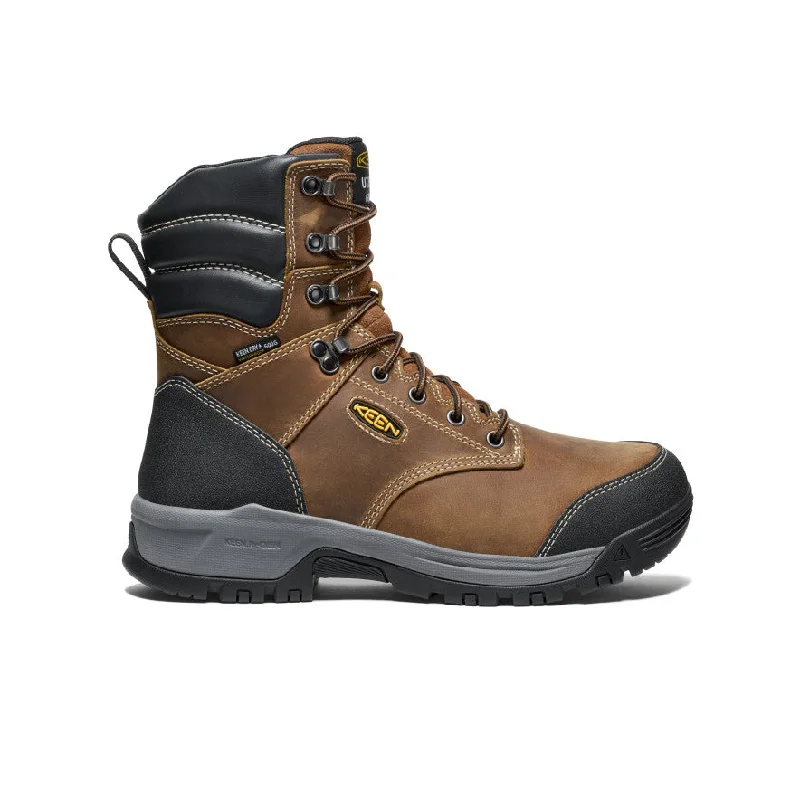 Men's Evanston 8"" Insulated Waterproof Boot (Soft Toe)  |  Bison/Black