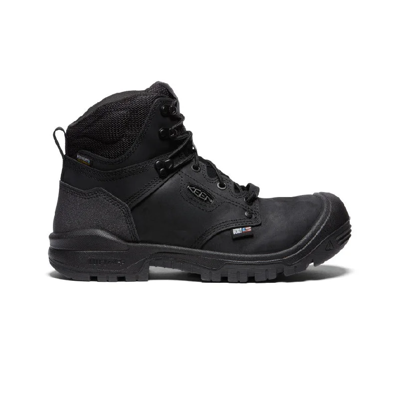 Men's Independence 6"" Waterproof Boot (Carbon Fiber Toe)  |  Black/Black