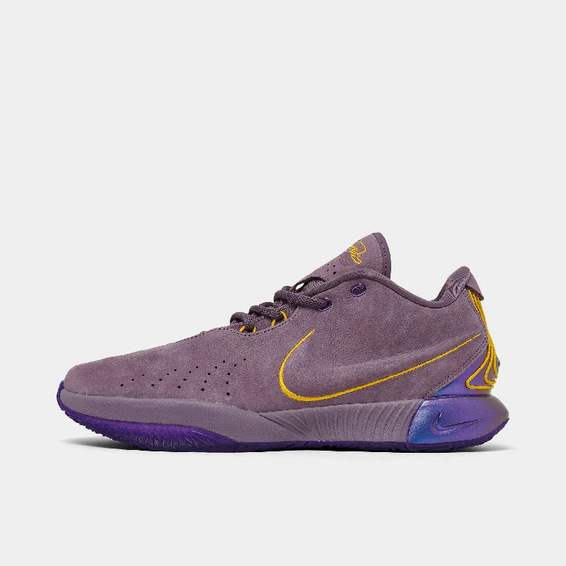 Nike LeBron 21 Violet Dust / University Gold