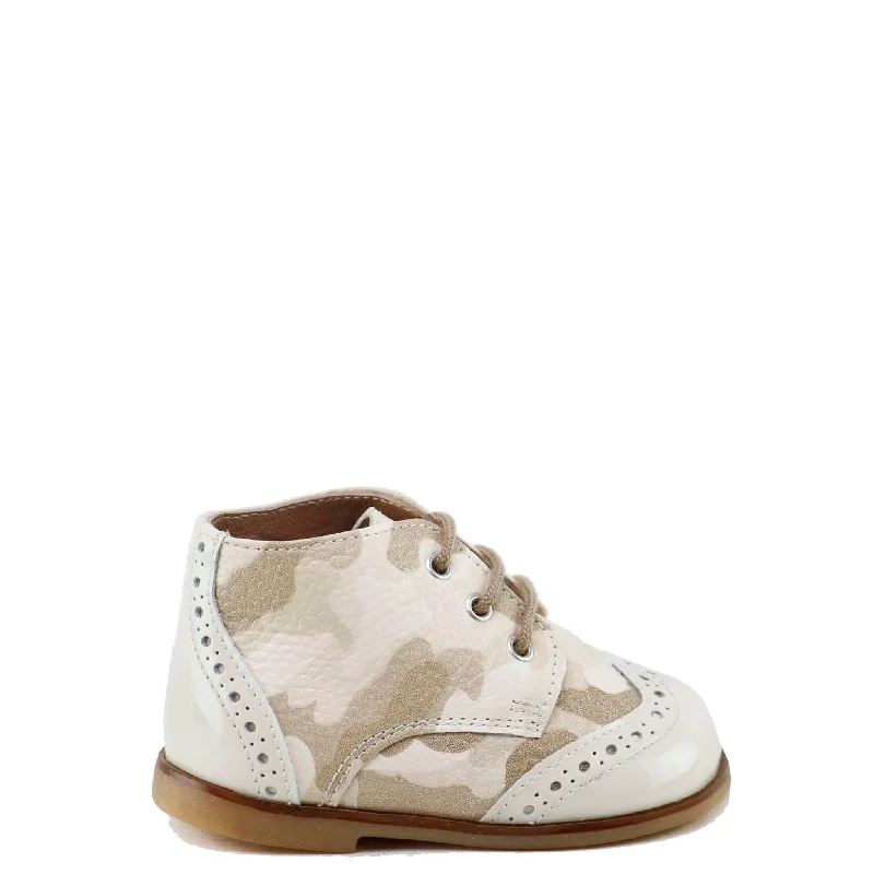 Papanatas Off White Camo Baby Bootie