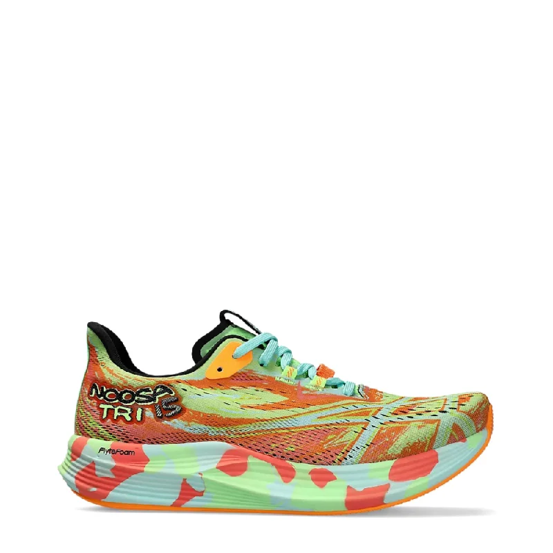 Asics Women's NOOSA TRI 15 Sneaker in Lime Burst/Illuminate Mint