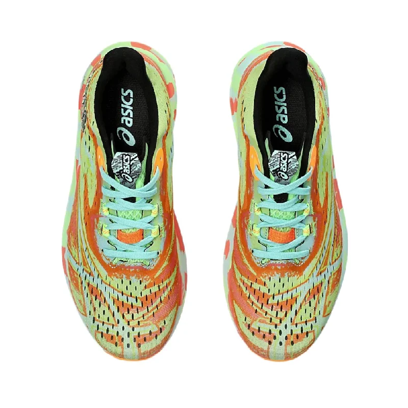 Asics Women's NOOSA TRI 15 Sneaker in Lime Burst/Illuminate Mint