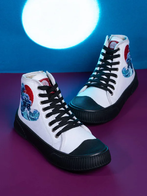 Bacca Bucci Women's High-Top Sneakers - ""Kawaii Kicks"" Collection