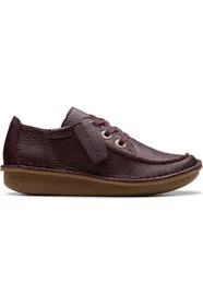 Clark Funny Dream in Wine leather