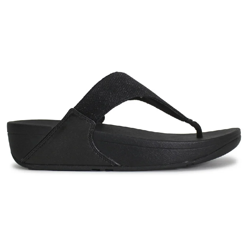 Lulu Shimmerlux Toe Post Synthetic Women's Toe Post Sandals