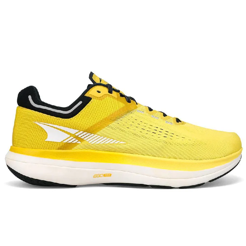 Men's Altra Vanish Carbon, Yellow, 7 D Medium