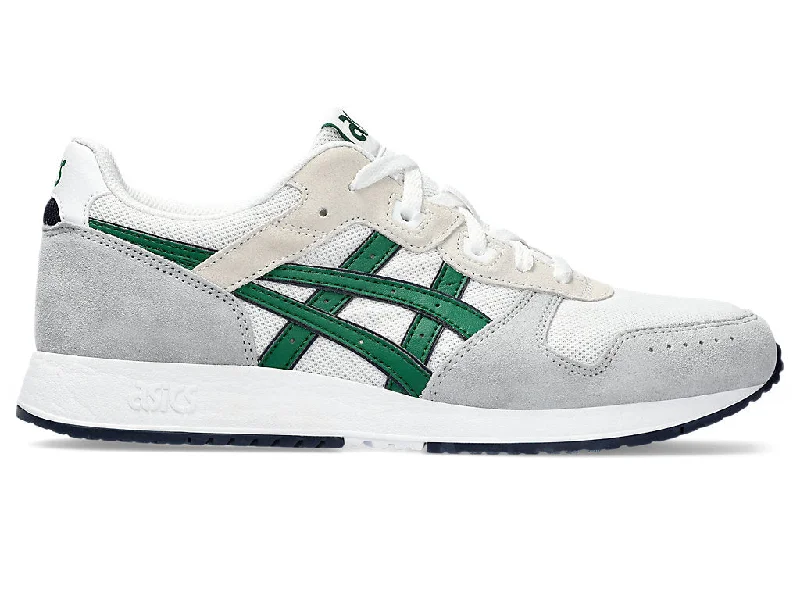 Men's Asics Lyte Classic, White/Shamrock Green, 9 D Medium