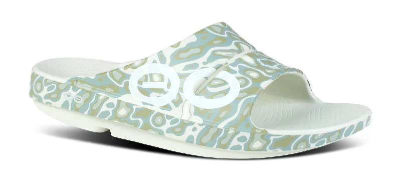 Men's OOahh Sport Slide Sandal - Cosmic Gray Water Camo