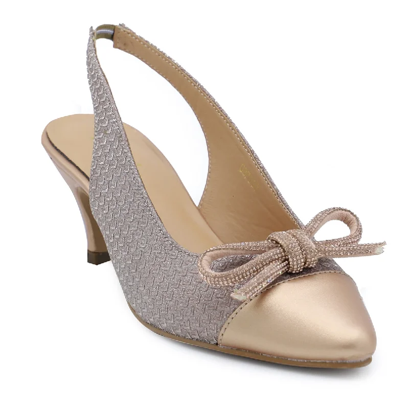 Peach Fancy Sling Back 087069