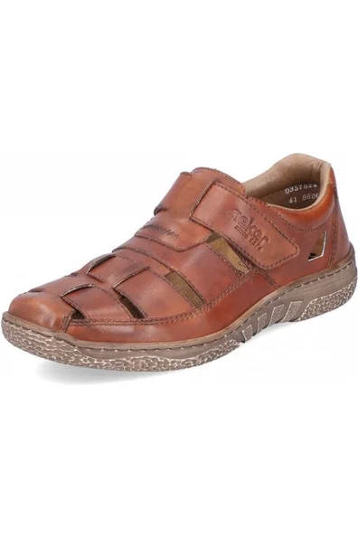 Rieker Mens Sandals 03578-24 in Brown