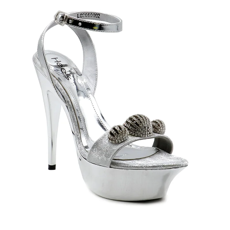 Silver Bridal Sandal L00660002