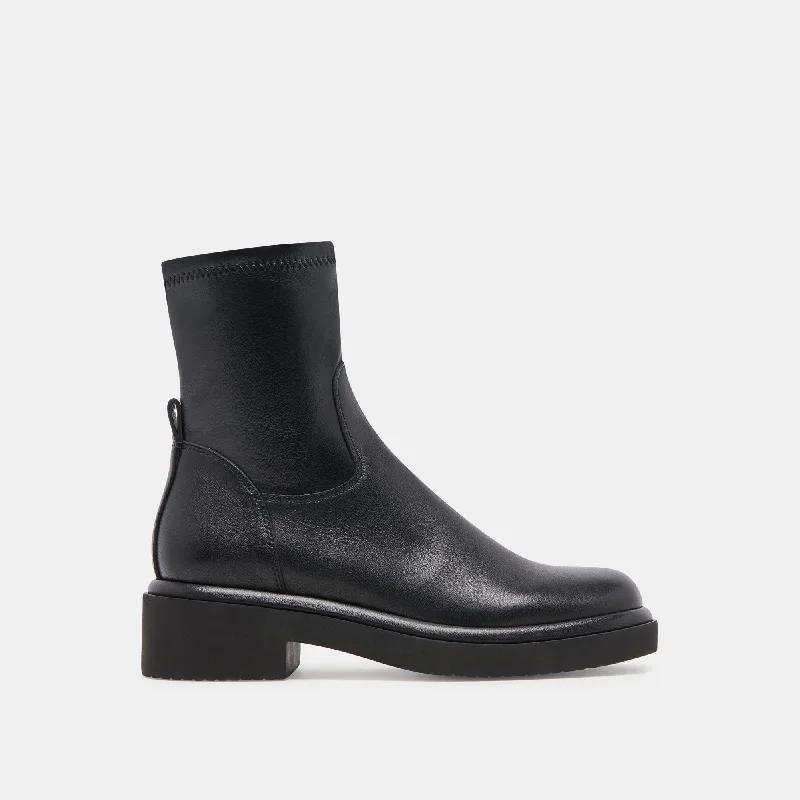 SIMAYA H2O BOOTS BLACK LEATHER