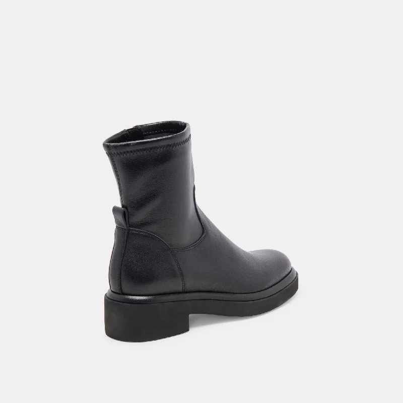 SIMAYA H2O BOOTS BLACK LEATHER