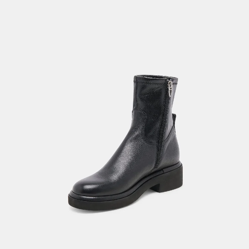 SIMAYA H2O BOOTS BLACK LEATHER