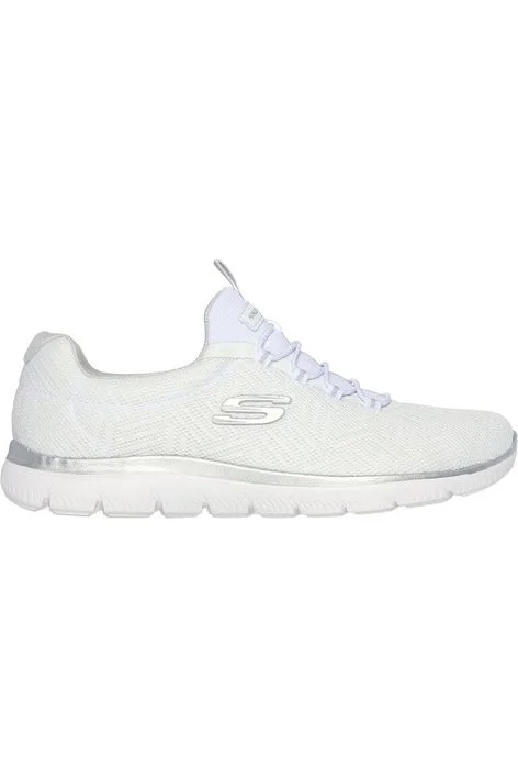 Skechers 150119 Summits in White/Silver