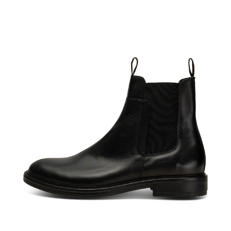 Stanley Chelseaboot Leather - BLACK