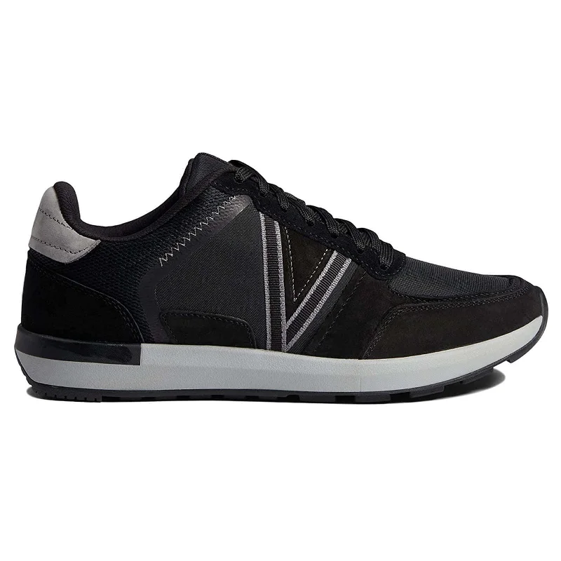 Bradey Leather Textile Men's Low Top Trainers