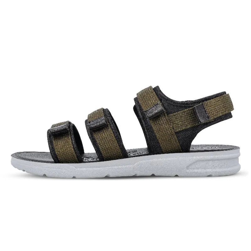 Walkaroo Men Sandals  - WG5778 Olive