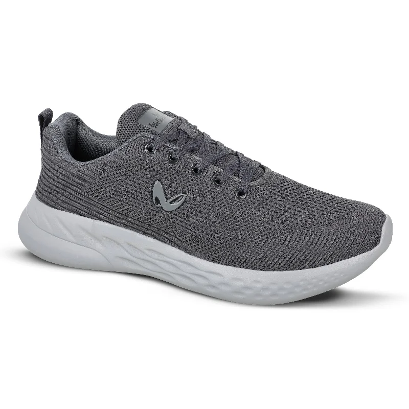 Walkaroo Running Shoes for Men - WS9081 Dark Grey