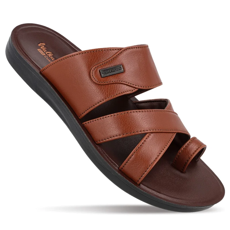 Walkaroo+ Men Sandals  - WE1326 B Brown