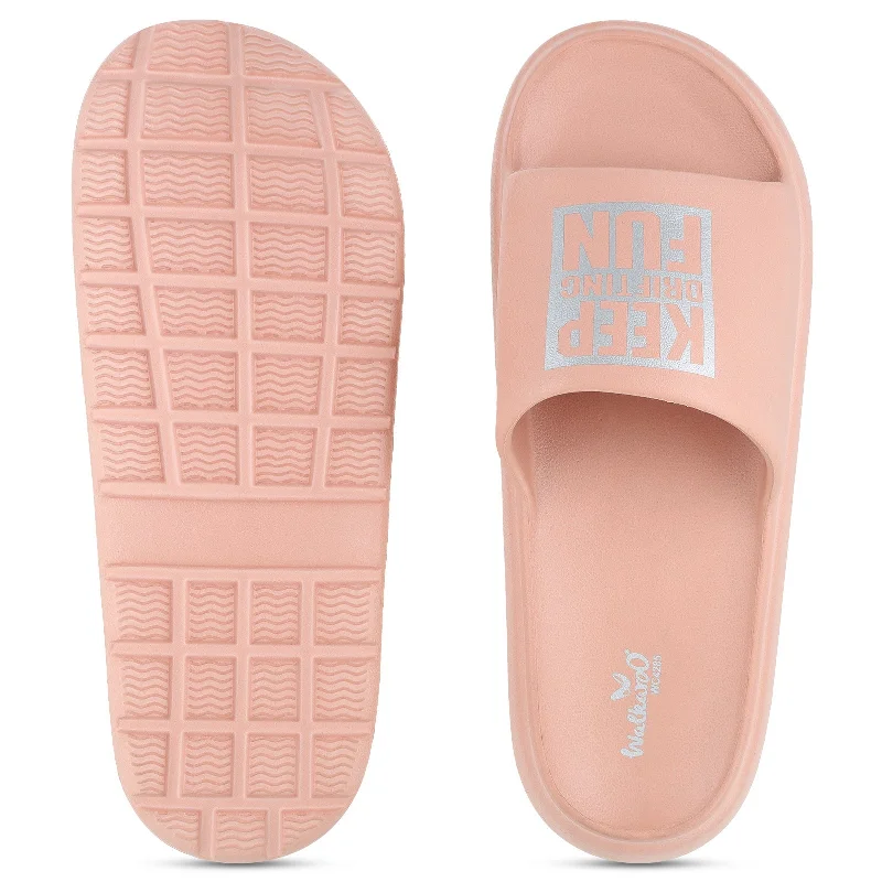 Walkaroo Womens Flip Flop  - WC4285 Peach