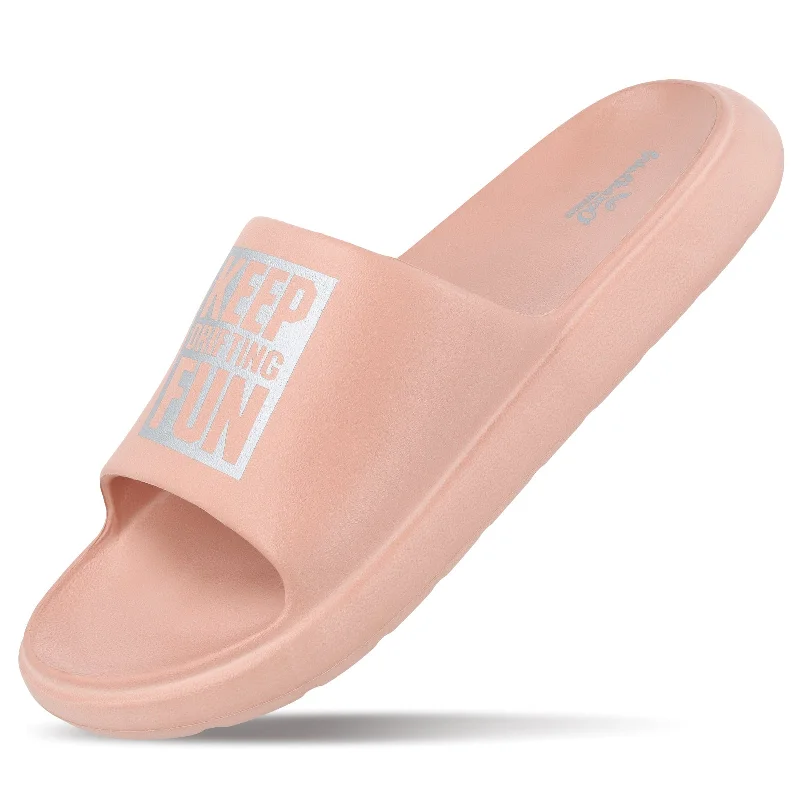 Walkaroo Womens Flip Flop  - WC4285 Peach