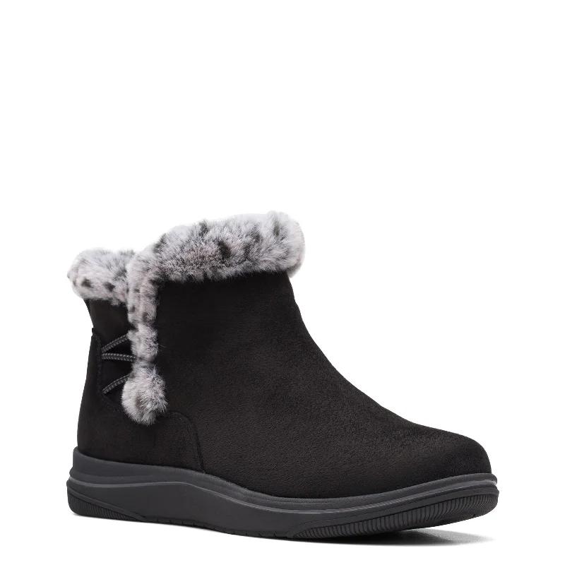 Women's Clarks, Breeze Fur Bootie