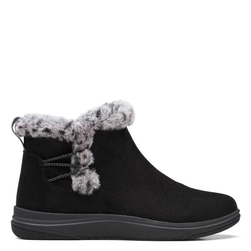 Women's Clarks, Breeze Fur Bootie