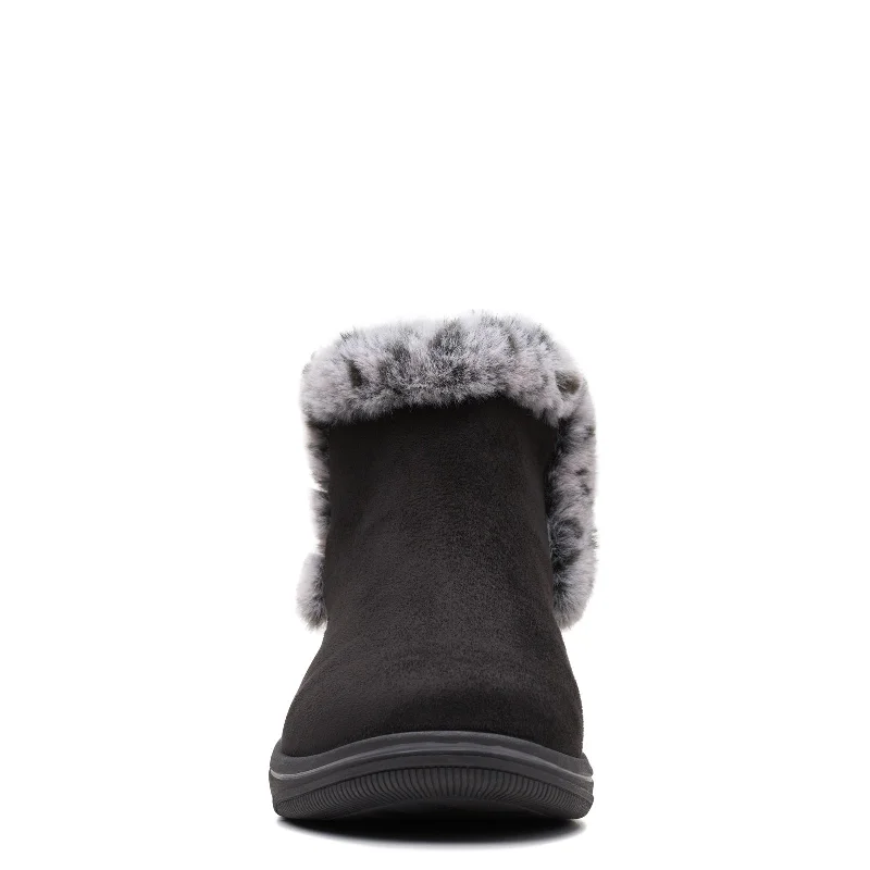 Women's Clarks, Breeze Fur Bootie