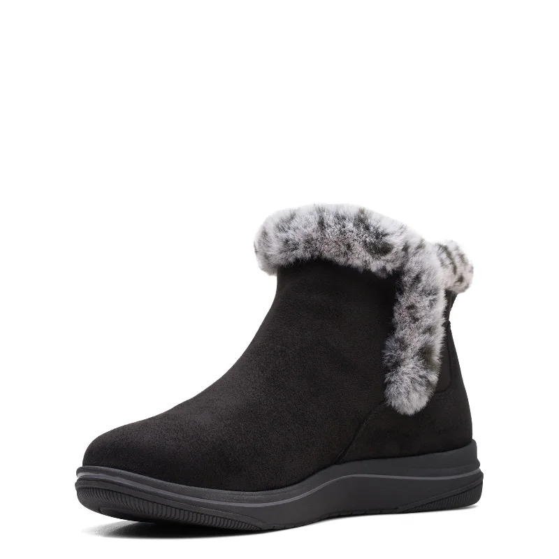 Women's Clarks, Breeze Fur Bootie