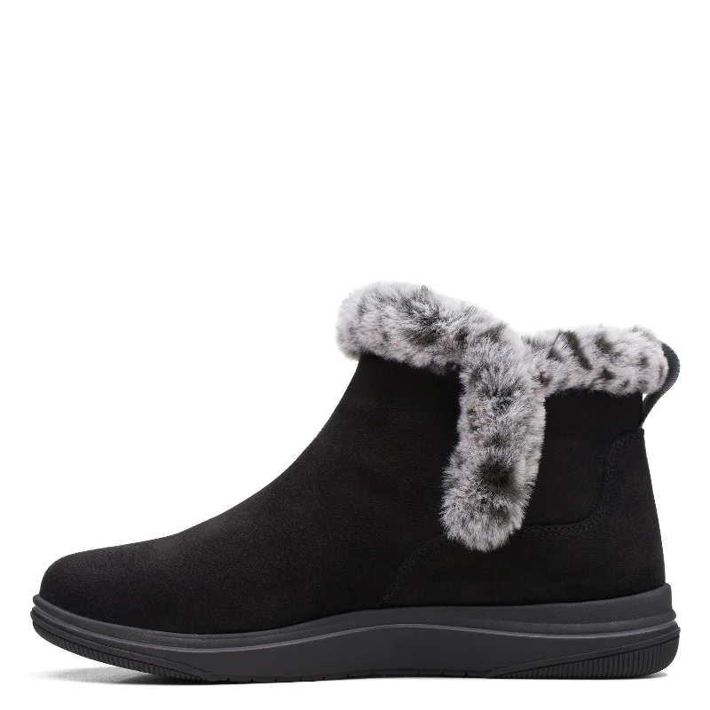 Women's Clarks, Breeze Fur Bootie