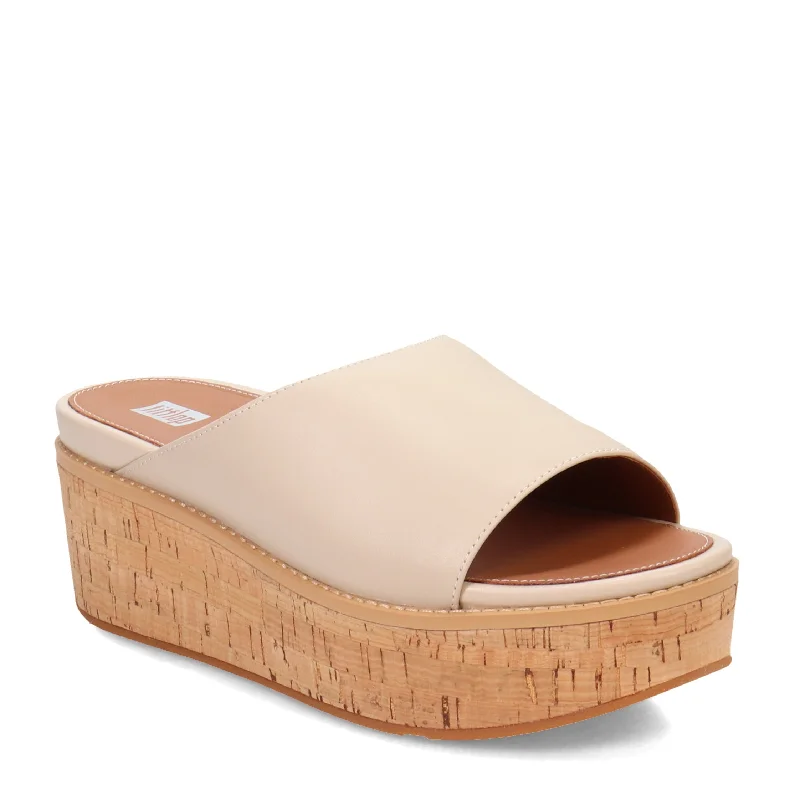 Women's FitFlop, Eloise Cork Wrap Wedge Slide