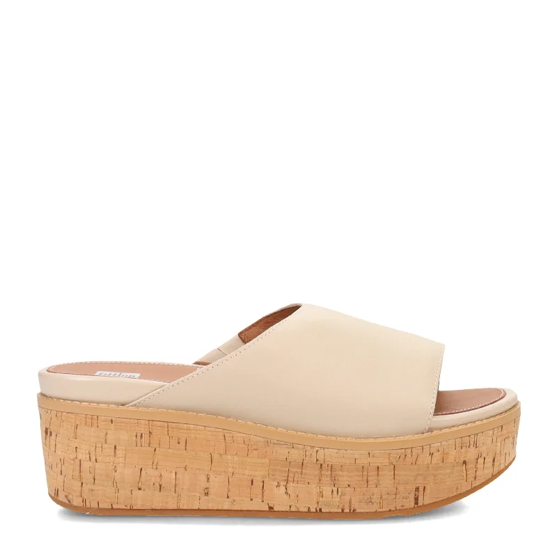 Women's FitFlop, Eloise Cork Wrap Wedge Slide