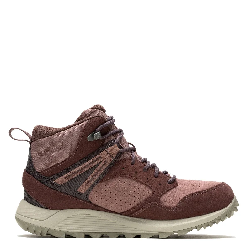 Women's Merrell, Wildwood Mid Leather WP Boot